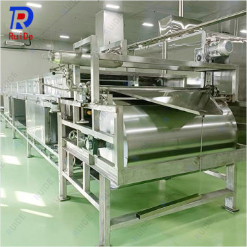 Textile additive steel strip granulator