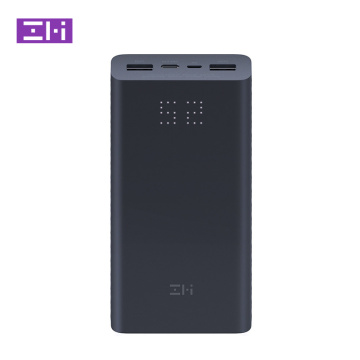 Xiaomi ZMI Power Bank 20000mAh QB822 3 USB Type C 27W PD Fast Charging Portable Powerbank 20000 External Battery Poverbank