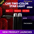 New Sky LED Car Roof Star Night Light Projector Atmosphere Galaxy Lamp USB Decorative Lamp Adjustable Multiple Lighting Effect