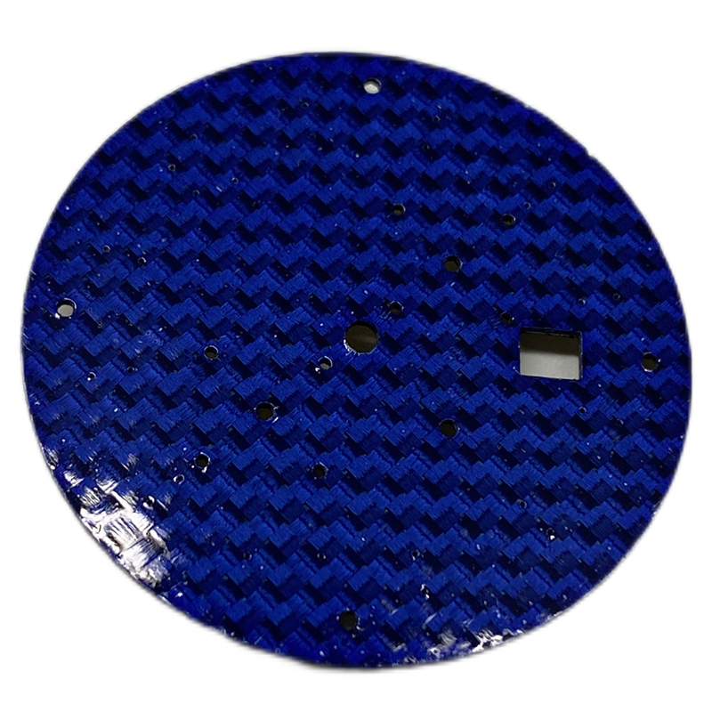 Carbon fiber watch dial for man's sport watch