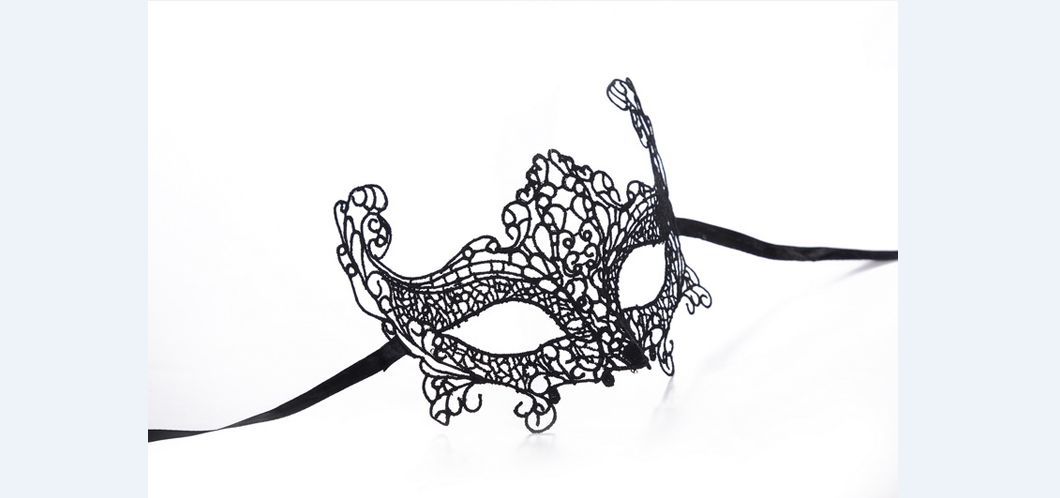 Women Sexy Lace Eye Mask 1PCS Black Party Masks For Masquerade Halloween Venetian Costumes Carnival Mask For Anonymous Mardi