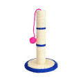 Cat Tree - Pole Scratcher with Ball (Toy) Pet Scratch Sisal Tree Furniture Protector Cat Play Toys - Random Color