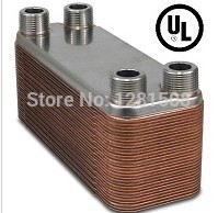 New 30 Plate beer Wort Chiller, Stainless Steel 304, Brewing Chiller, 4* 1/2" Male NPT, Heat Exchanger homebrew free shipping