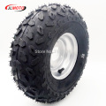 6 Inch Rim 3*8.5mm 145/70-6 Off Road Wheel Tire Fit For 49cc 50cc 110cc Electric ATV Scooter Buggy Go kart Bike Vehicle Parts