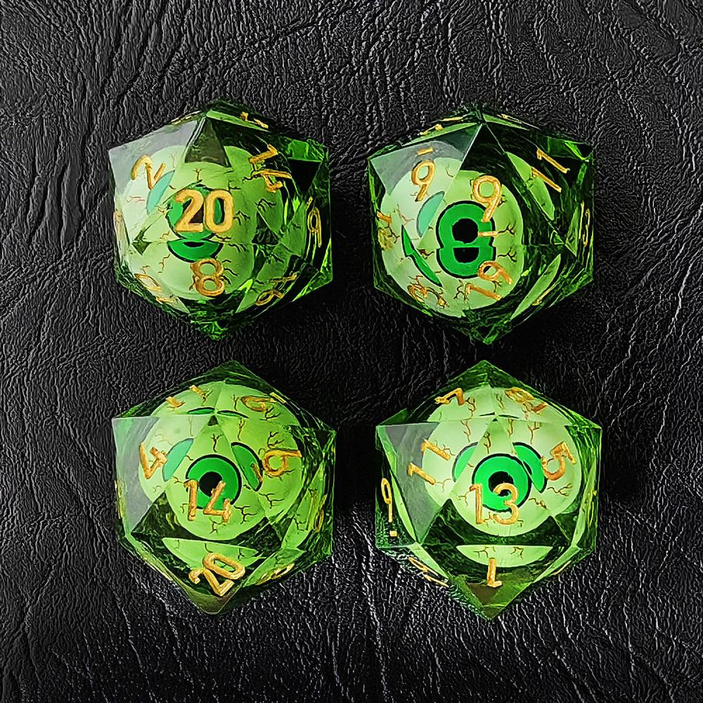 Wizard Eye Liquid Core Dice 20 Sides 2