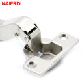 NAIERDI 45 Degree Corner Fold Cabinet Door Hinges 45 Angle Hinge Hardware For Home Kitchen Bathroom Cupboard With Screws