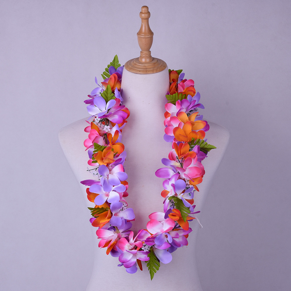 Kn Hl007m 27 Plumeria Lei