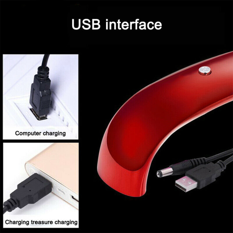 Stainless Steel 9W UV Lamp Rainbow Bridge Nail Lamp USB Mini Nail Gel Dryer Lamp Professional UV Manicure Lamp Cabin UV Nail Gel