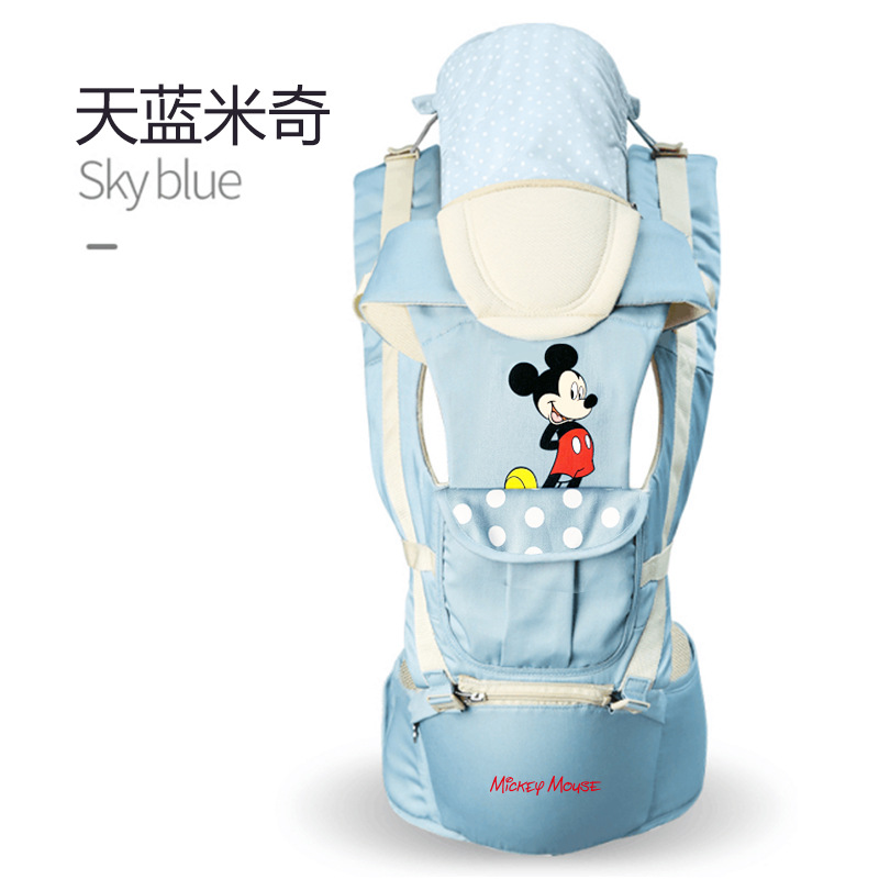 Disney Ergonomic Baby Carrier Infant Baby Hipseat Carrier Front Facing Kangaroo Baby Wrap Carrier For Baby Travel 2-24 Months