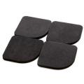 4pcs/set Quality Bathroom Mat Bathroom Carpet Pads Bathroom Set Carpet Anti-vibration Pad Bathroom Carpet Bath Mat