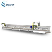Double chuck straddle automatic laser pipe cutting machine