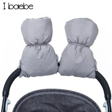 Winter Baby Stroller Accessories Gloves Snowproof Stroller Hand Muff For Mom Windproof Outdoor Pram Accessory Hand Cover