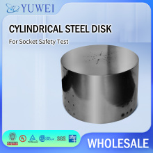 200mm Radius Cylindrical Steel Disk For Socket Safety Test
