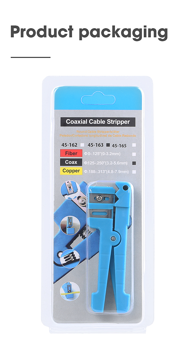 2pcs 45-163 Fiber Optic Stripper /Optical Fiber Jacket Stripper /Cleaver/Slitter