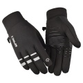 Cycling Gloves Unisex Anti-slip Reflective Warm Full Finger Riding Ski Gloves Touch Screen Windstopper Fahrradhandschuhe