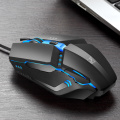 Professional Mouse K3 USB Wired 7 Color Lighting 1600DPI Adjustable Gaming Mouse Mice For Computer For LOL For Laptop PC Mouse