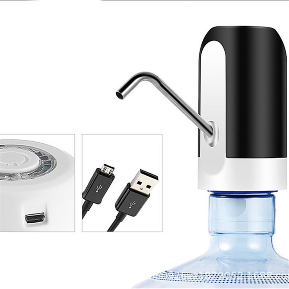 Portable Electric Water Dispenser USB Charge Gallon Drinking Bottle Switch Smart Wireless Water Pump Treatment Appliances