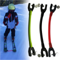 Beginner Compact Removable Elastic Clip Outdoor Easy Wedge Ski Tip Connector Sports Control Speed Kids Latex Protection Winter