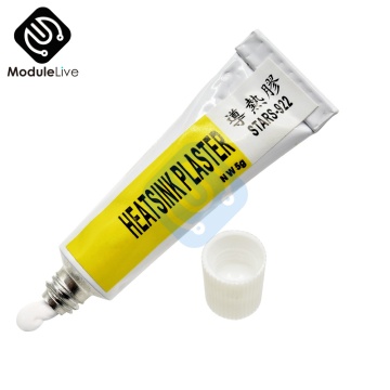 5pcs STARS-922 Heatsink Plaster Thermal Silicone Adhesive Cooling Paste Strong Adhesive Compound Glue For Heat Sink Sticky ST922