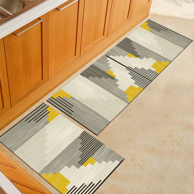 Anti-slip Kitchen Mat Modern Bath Carpet Entrance Doormat Tapete Absorbent Rugs for Bedroom Prayer Pad