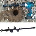 Garden Auger Spiral Drill Digging Holes Drill Bit Tool Farm Planting Electric Drill Ground Bit Irrigating Planting