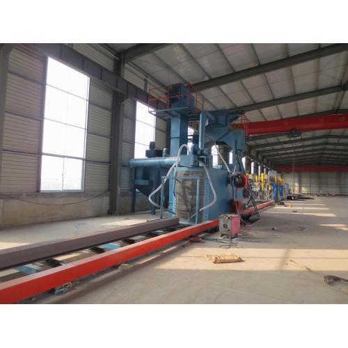 Supply Automatic H beam Shot blasting machine with High Quality