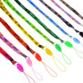 10pcs/pack Neck Straps 43cm Mobile Phone Lanyards Keychain ID Card USB Badge Holder Accessories
