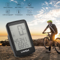Lixada USB Rechargeable Wireless Bike Cycling Computer with Bicycle Speedometer Odometer Rainproof Bicycle Computer Stopwatch