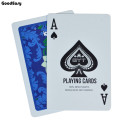 100% PVC Plastic Cards Waterproof Playing Cards Texas Hold'em Black Jack Plastic Game Card Poker Game Board Game 58*88mm Cards