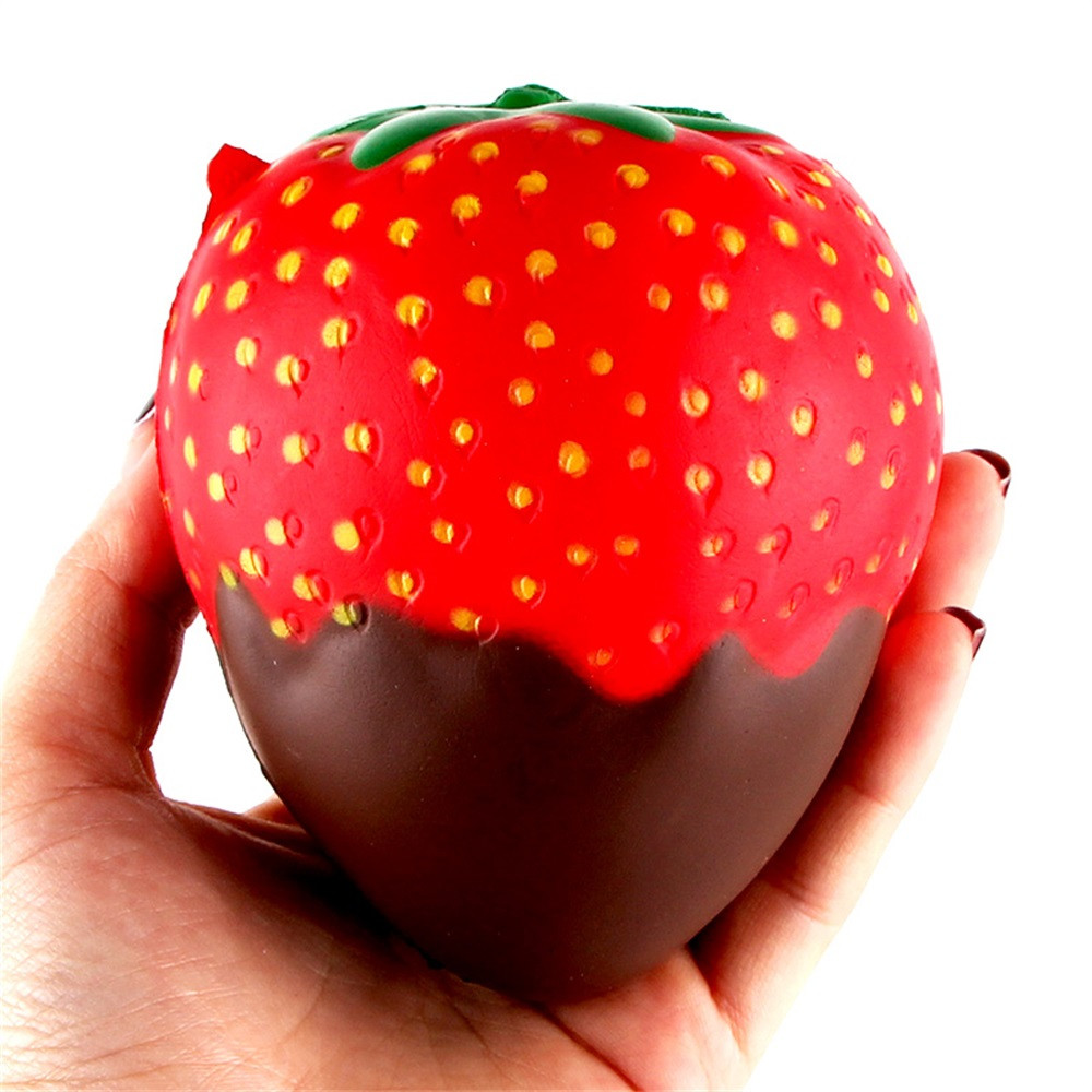 11.5cm Strawberry Squeeze Toys Scented Squishy Slow Rising Jumbo Collection squish stress reliever toys for children speelgoed