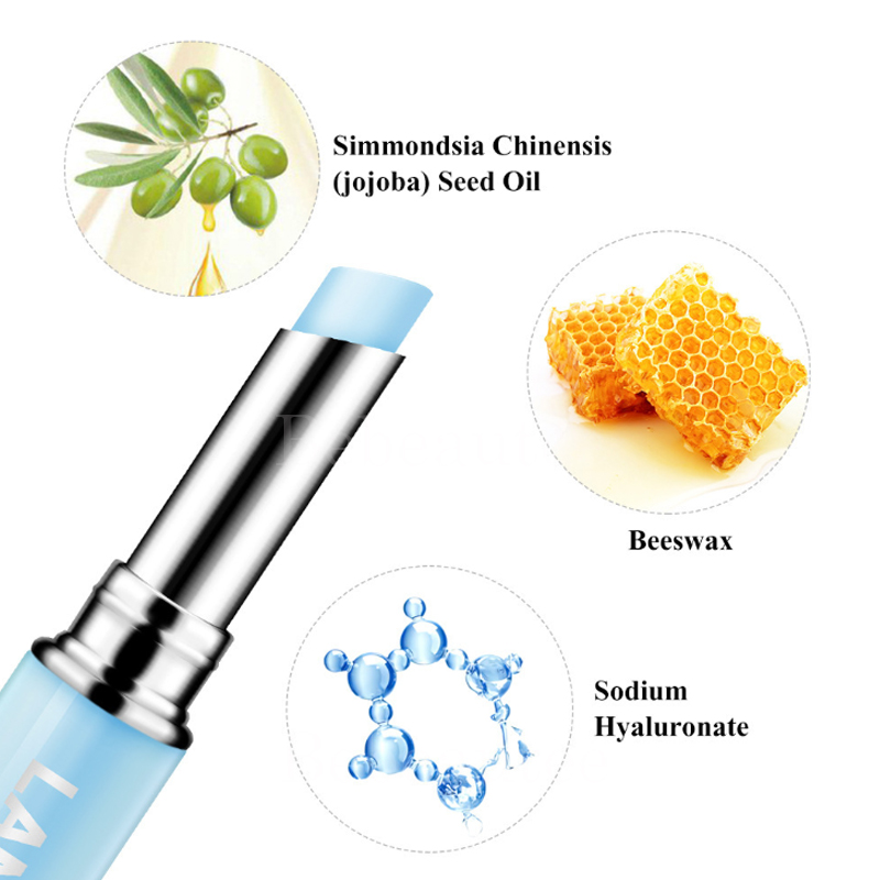 Lanbena Hyaluronic Acid lip Balm Chameleon Lambena Rose Lipbalms Lipsticks Labena Chapsticks Lip Care Makeup Product Chap Sticks