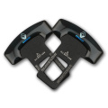 2pcs Quality Zinc Alloy RALLI ART Car Seat Belt Clip Safety Belt Plug For Renault Megane 2 3 Duster Logan Clio Laguna 2 Captur