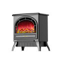 220V Electric Fireplace Heater 1800W 3D Simulation Fires Electric Fireplace Heater Vertical Heater's Household Office