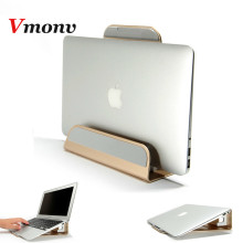 Vmonv Aluminum Alloy Firm Tablet PC Bracket Stand for Macbook Air Pro Retina 11 12 13 15 Vertical Base Cooling Laptop Stand
