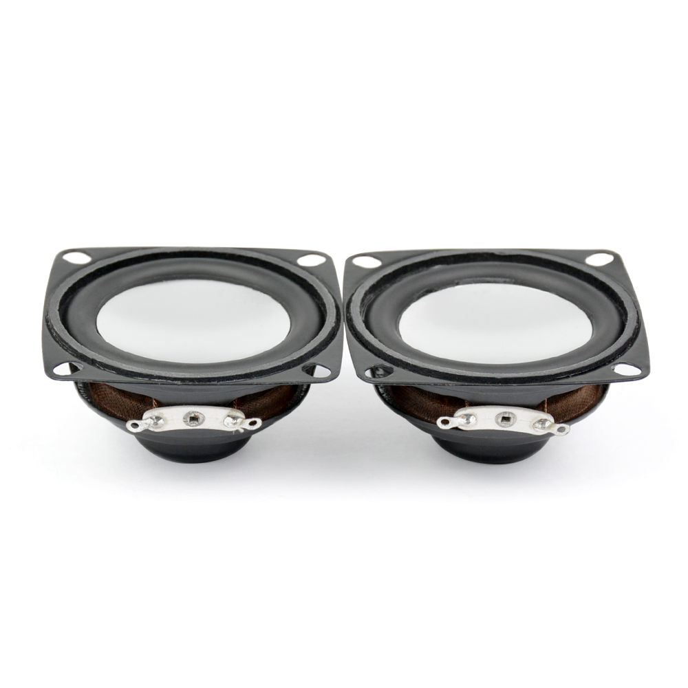 AIYIMA 2Pcs 2Inch Mini Audio Speakers 16 Core 4Ohm 3W Silver Pot Portable Loudspeaker DIY For Home Theater Sound System