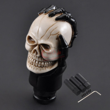 Universal Skull Head Style Car Truck Manual Gear Shift Knob Lever Shifter Gear Stick Manual Transmission Gear Shift Knob Lever