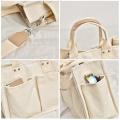 2020 New Canvas Bag Reusable Shopping Bags Grocery Tote Bag Cotton Daily Use Handbags Women Casual Handbag