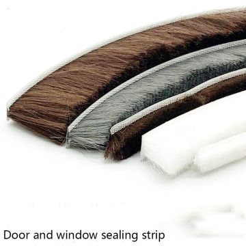 3Meters Brush Strip Self Adhesive Door Window Sealing Strip Home Door Window Sound Insulation Seal Film Door Swal Weather Strip