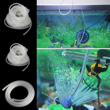 1/5/10m Clear Aquarium Silicone Tube Air Pump Oxygen Tubing For Fish Tank 4/6mm Drop Ship