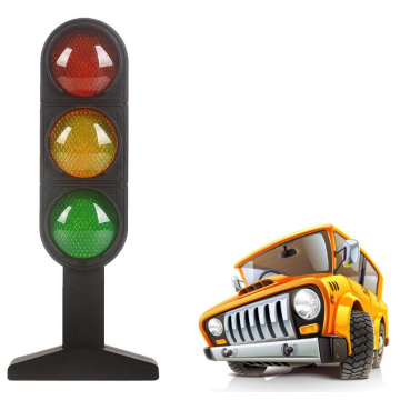 Traffic Lights Road Signal Model Scene Teaching Fun Funny Gadgets Interesting Toys For Children Accessories Diecasts Vehicles