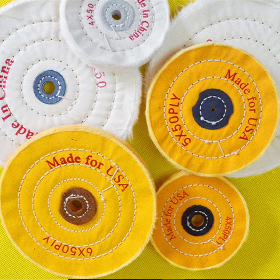 6x50 Layer Cotton Buffing Wheels For Polishing Jpg