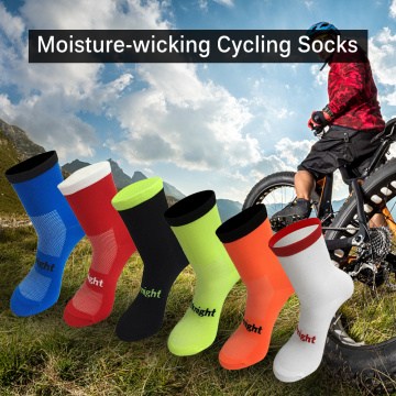 LIXADA Cycling Socks Moisture-wicking Bike Socks Men Women Sports Running Gym Training Socks Size 7-12