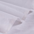 White Hotel Satin Flat sheet 100% Cotton Solid color Stripe Bedspread Bed sheet