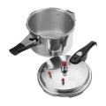 Pressure Cooker 4L Pressure Cooker Household Kitchen Aluminum Alloy Utensils Pressure Cooker Beans Meats Vegetables Soups