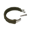 Yougle Survival Adjustable 550 Paracord Bracelet Parachute Cord Wrist Band With Stainless Steel Bow Shackle Buckle