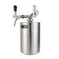 Mini Keg Spear Beer Growler Tap Dispenser,Craft Beer Keg Quick Fitting Connector Perfect for Party Picnic Gathering Homebrew Kit