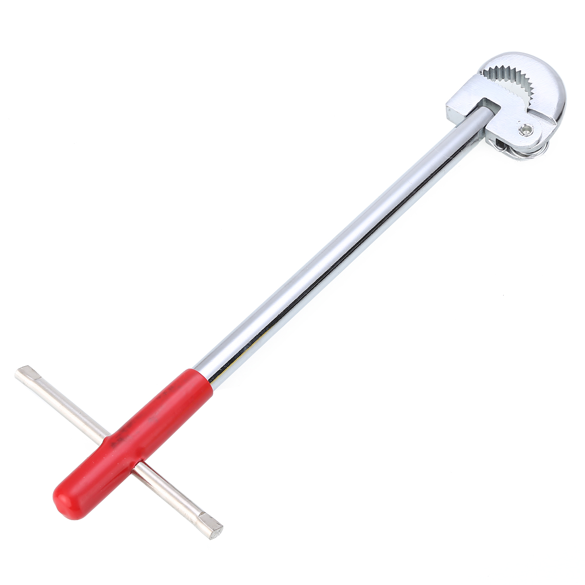 11inch T Type Adjustable Basin Wrench Tap Steel Sink Spanner Plumbers for Plumbing Tool