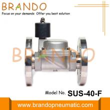 1 1/2'' Flange Connection Stainless Steel Solenoid Valve
