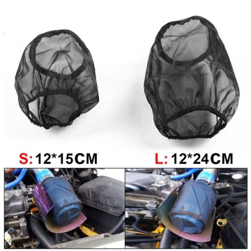Universal Car Cone Air Filter Protective Cover Waterproof Oilproof Dustproof for High Flow Air Intake Filters