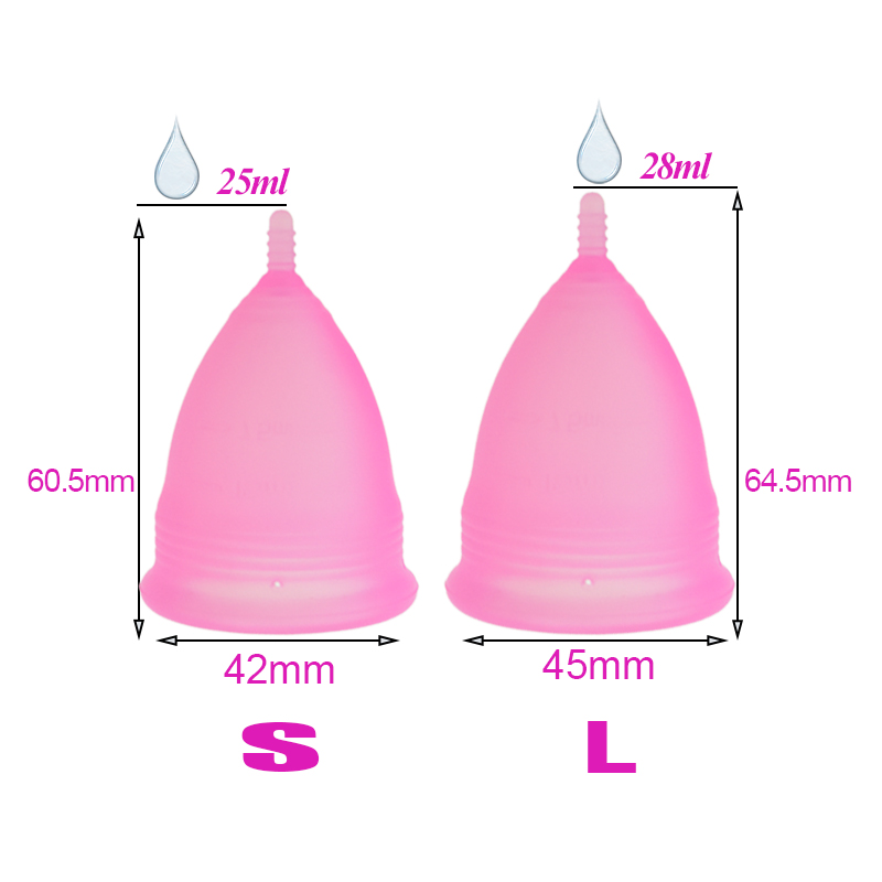 150pcs/lot reusable cup copo menstrual silicone copa menstrual coupe menstruelle medical silicone menstrual cup soft aneer